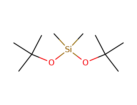 Molecular Structure of 17744-86-4 (bis(1,1-dimethylethoxy)dimethylsilane)