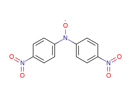 Molecular Structure of 3313-75-5 (Bis-(4-nitro-phenyl)-oxy-aminyl)