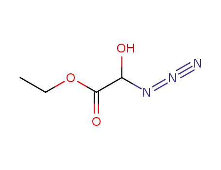 Molecular Structure of 1263290-89-6 (ethyl 2-azido-2-hydroxyacetate)