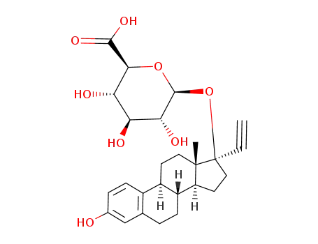 17 alpha-ethynylestradiol-17 beta-D-glucopyranosiduronic acid