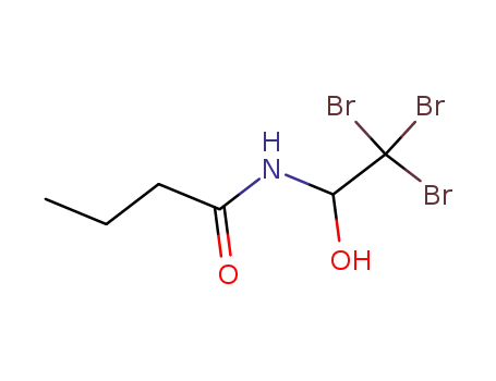 <i>N</i>-(2,2,2-tribromo-1-hydroxy-ethyl)-butyramide