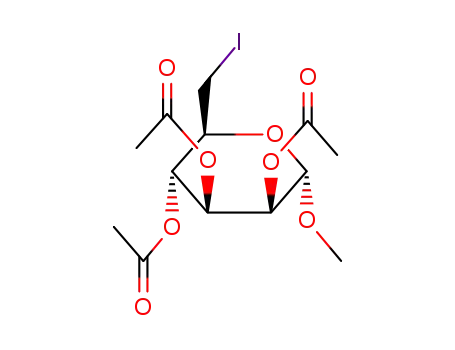 methyl 2,3,4-tri-O-acetyl-6-deoxy-6-iodo-α-D-mannopyranoside