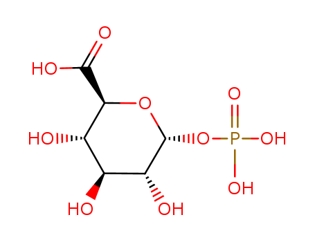 a-D-Glucopyranuronic acid,1-(dihydrogen phosphate)