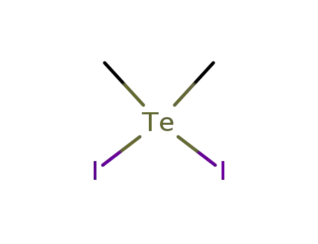 Molecular Structure of 18879-38-4 (dimethyl tellurium diiodide)
