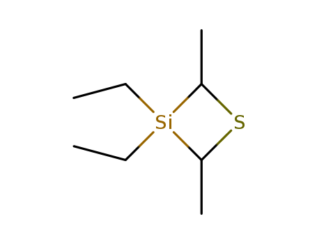1-Thia-3-silacyclobutane, 3,3-diethyl-2,4-dimethyl-