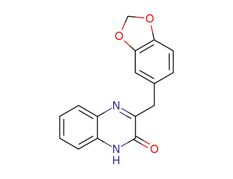 3,4-methylenedioxybenzyl-2(1H)-quinoxalinone