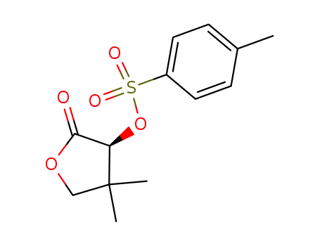 Molecular Structure of 20664-72-6 (<i>O</i>-(toluene-4-sulfonyl)-L-pantolactone)