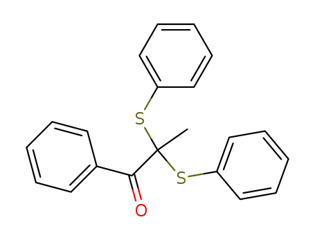 2,2-bis(phenylthio)propiophenone