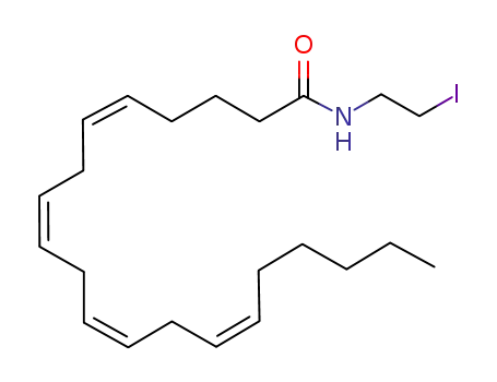 Molecular Structure of 1116491-55-4 (N-(2-iodoethyl)arachidonylamide)