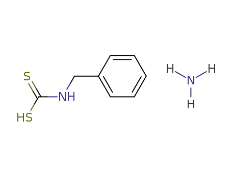 Carbamodithioic acid, (phenylmethyl)-, monoammonium salt