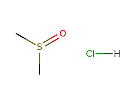 Molecular Structure of 26394-12-7 (hydrochloric acid, dimethyl sulphoxide)