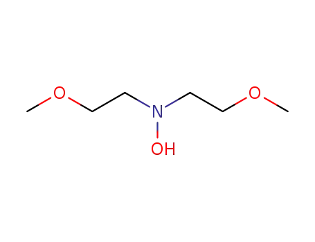 Molecular Structure of 5815-11-2 (N,N-BIS-(2-METHOXYETHYL)HYDROXYLAMINE)