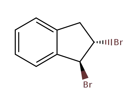 Molecular Structure of 19598-15-3 (trans-1,2-bromoindane)