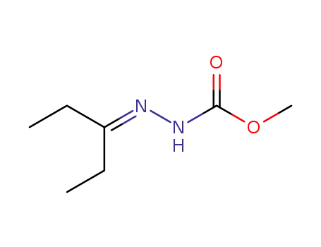 Hydrazinecarboxylic acid, (1-ethylpropylidene)-, methyl ester