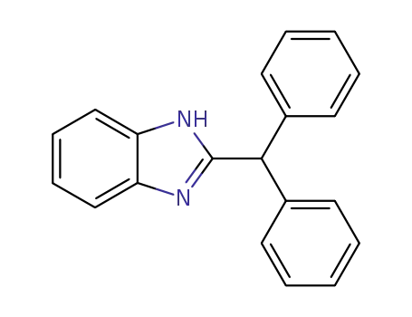 Molecular Structure of 5228-77-3 (2-(diphenylmethyl)-1H-benzimidazole)