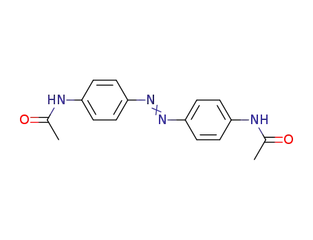 Molecular Structure of 15446-39-6 (N,N'-(azodi-4,1-phenylene)bisacetamide)