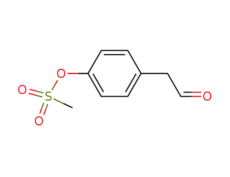 4-methylsulphonyloxyphenylacetaldehyde