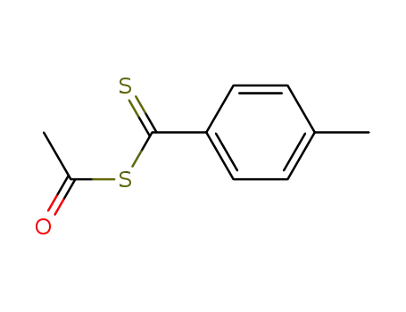 Molecular Structure of 64586-19-2 (Acetic 4-methylthiobenzoic thioanhydride)
