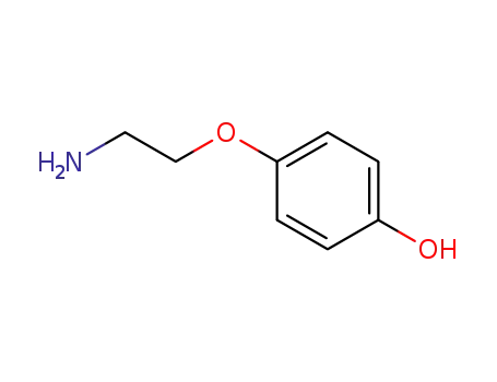 Molecular Structure of 50634-76-9 (4-(2-Aminoethoxy)phenol)