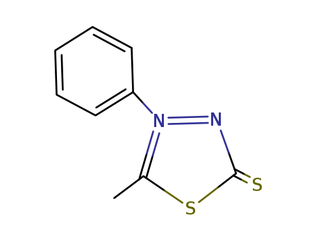 1,3,4-Thiadiazolium,5-methyl-4-phenyl-2-thioxo-, inner salt cas  16152-18-4