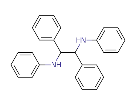 Molecular Structure of 2879-66-5 (N,N'-Diphenyl-1,2-diphenylethane-1,2-diamine)