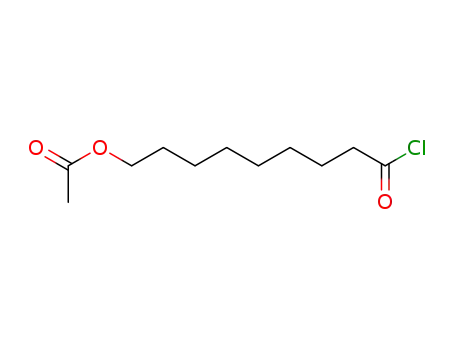 Nonanoyl chloride, 9-(acetyloxy)-