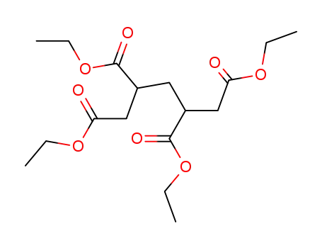 Molecular Structure of 74729-00-3 (tetraethyl ester of pentane-1,2,4,5-tetracarboxylic acid)