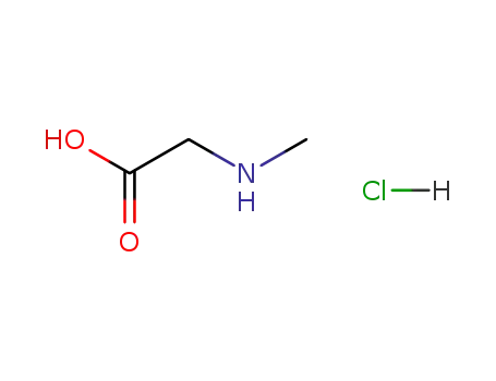 Molecular Structure of 637-96-7 (Sarcosine hydrochloride)