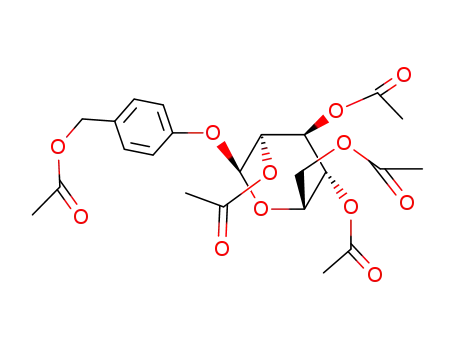 Molecular Structure of 59252-47-0 (acetylgastrodin)
