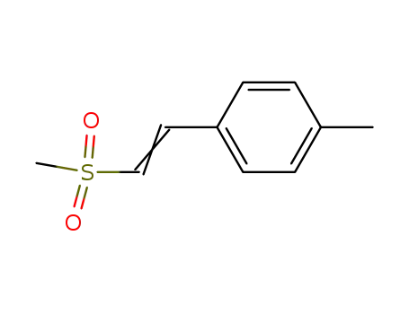 Molecular Structure of 77355-29-4 (1-methyl-4-[(E)-2-(methylsulfonyl)ethenyl]benzene)