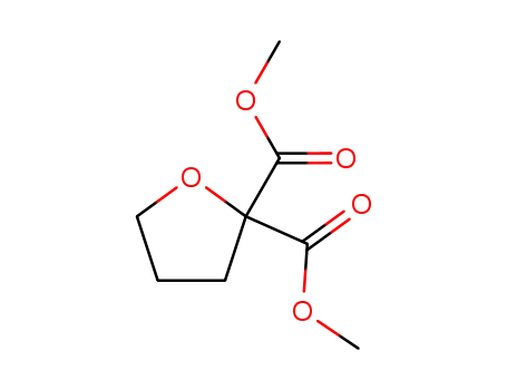 Molecular Structure of 133649-64-6 (Tetrahydrofuran-2,2-dicarbonsaeure-dimethylester)