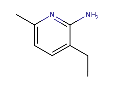 Molecular Structure of 41995-31-7 (2-AMINO-3-ETHYL-6-METHYLPYRIDINE)