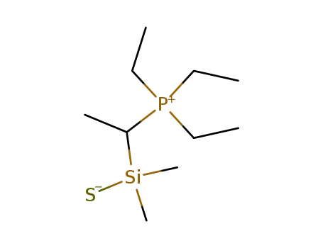 3-triethyl-2-methylphosphonio-2-silabutane-2-thiiolate