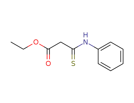 Propanoic acid, 3-(phenylamino)-3-thioxo-, ethyl ester