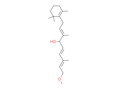 (2E,5E,7E)-9-Methoxy-3,7-dimethyl-1-(2,6,6-trimethyl-cyclohex-1-enyl)-nona-2,5,7-trien-4-ol