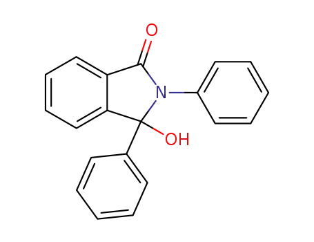 Molecular Structure of 6621-97-2 (3-hydroxy-2,3-diphenyl-2,3-dihydro-1H-isoindol-1-one)
