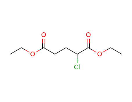 Molecular Structure of 7209-05-4 (Diethyl α-chloroglutarate)