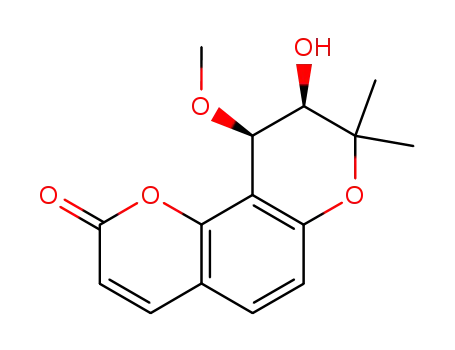 Molecular Structure of 20107-13-5 (cis-Methylkhellactone)