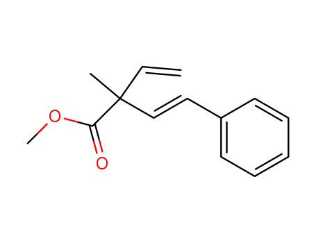 3-Butenoic acid, 2-ethenyl-2-methyl-4-phenyl-, methyl ester, (E)-