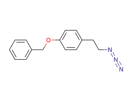 Molecular Structure of 74447-33-9 (1-(2'-azidoethyl)-4-(benzyloxy)benzene)