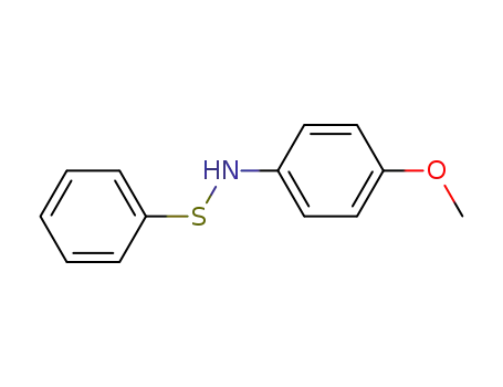 Molecular Structure of 63235-31-4 (Benzenesulfenamide, N-(4-methoxyphenyl)-)
