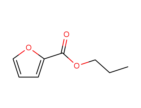 Molecular Structure of 615-10-1 (2-FURANCARBOXYLIC ACID N-PROPYL ESTER)