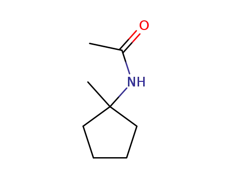 Molecular Structure of 39192-25-1 (N-1-methylcyclopentane-acetamide)