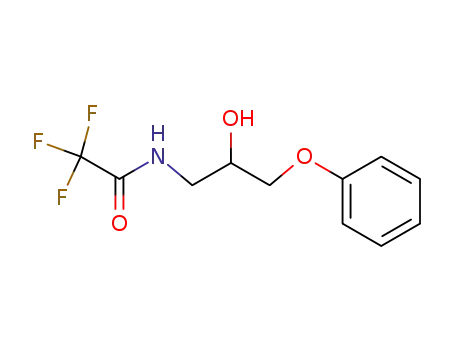 Acetamide, 2,2,2-trifluoro-N-(2-hydroxy-3-phenoxypropyl)-