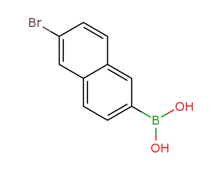 Molecular Structure of 1337916-18-3 ((6-bromonaphthalene-2-yl)boronic acid)