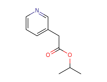 Molecular Structure of 166411-29-6 ([3]pyridyl-acetic acid isopropyl ester)