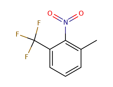 Molecular Structure of 92891-23-1 (2-NITRO-3-METHYLBENZOTRIFLUORIDE)