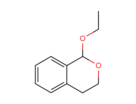 Molecular Structure of 75802-22-1 (1-ethoxy-3,4-dihydro-1H-isochromene)