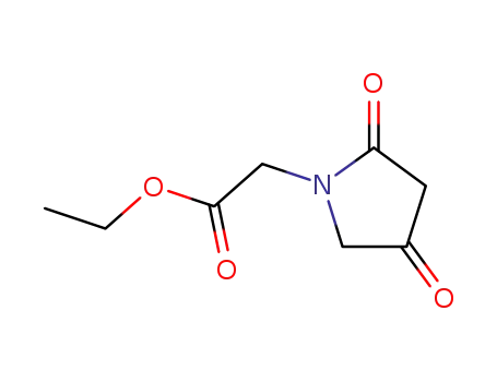 Molecular Structure of 62613-80-3 (ethyl 2,4-dioxopyrrolidine-1-acetate)