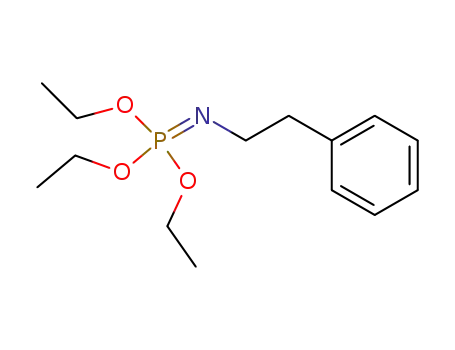 Molecular Structure of 146039-09-0 (Phenethyl-phosphorimidic acid triethyl ester)